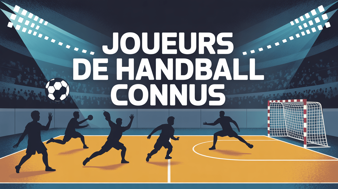 joueur de handball connu en action sur terrain