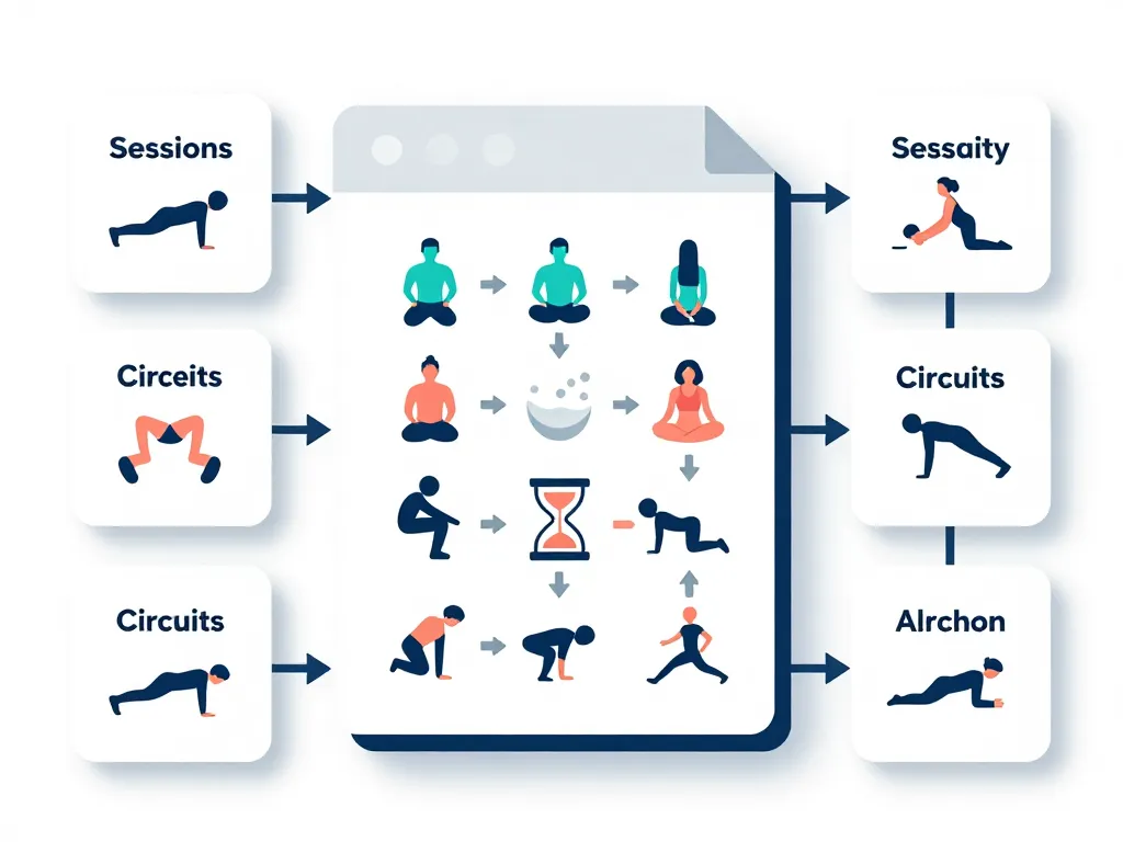 programme musculation maison sans materiel pdf, schéma séances et progression