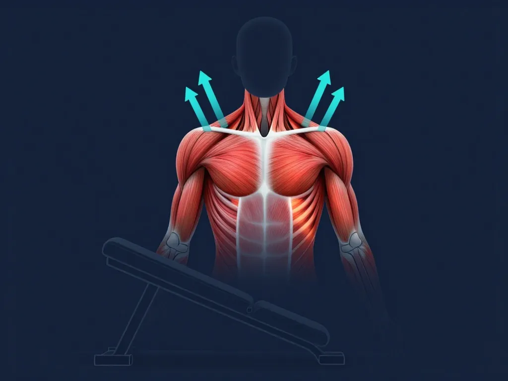 Schéma pour travailler le bas des pecs, fibres et force