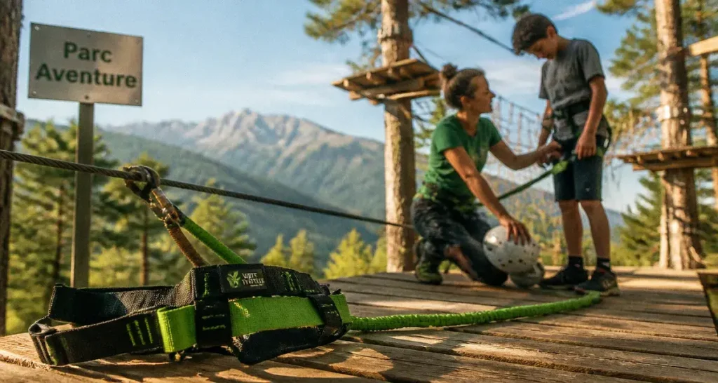 Aramits Parc Aventure : 17 parcours et 150 jeux pour vos sorties en famille dans le Béarn