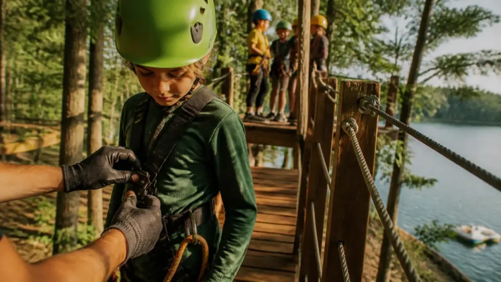 Tarifs, horaires et activités du parc aventure de Thoissey à vérifier avant de venir