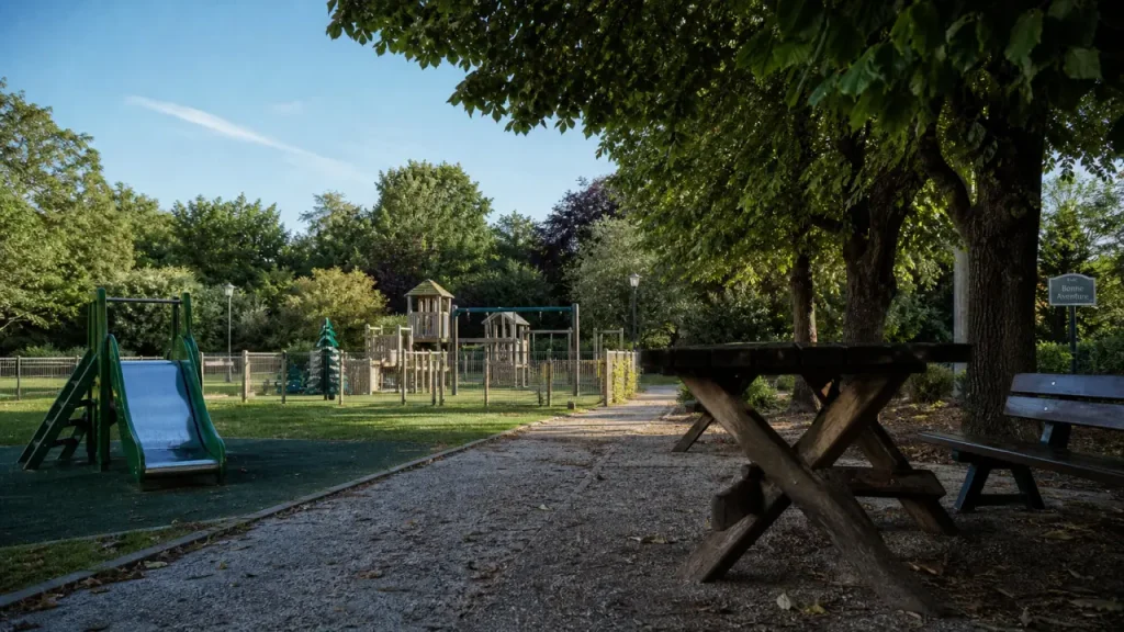 Parc de la Bonne Aventure à Versailles : 12 arbres, aire de jeux et pause au calme