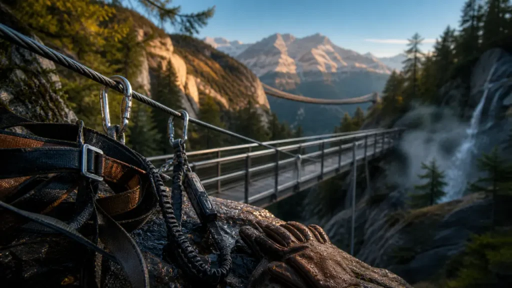 Passerelles ou Cascade : quelle via ferrata choisir à la Cascade de la Fare ?