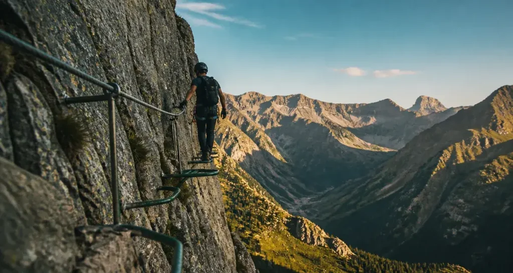 Via ferrata de Coumély : un parcours TD+ au cœur du cirque de Gavarnie