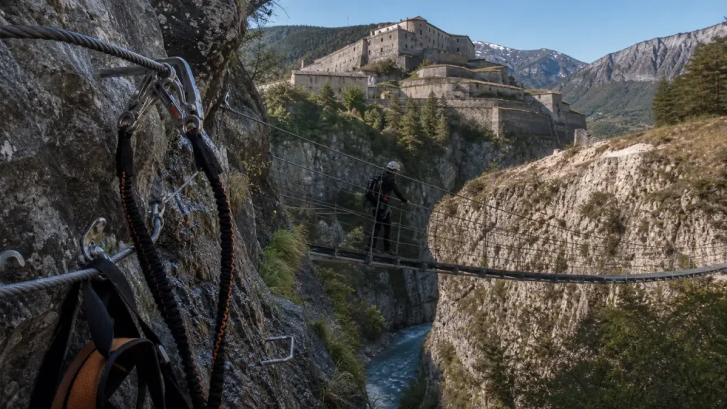 Via ferrata du Diable, 7 parcours entre gorges, forts et sensations verticales
