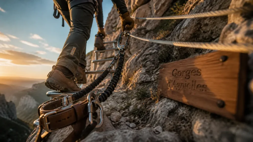 Via ferrata des Gorges d’Agnielles : deux parcours, 10 min d’approche et le bon niveau à choisir