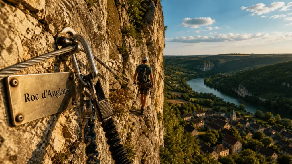 Via ferrata du Roc d’Anglars : historique, sportif ou mini-pôle, quel parcours choisir ?