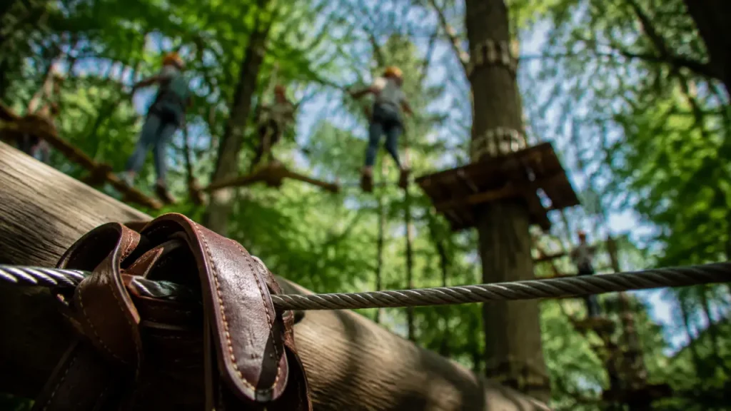 Accrobranche au Parc Phoenix : 4 parcours enfants, un Quick Jump et les infos pour réserver