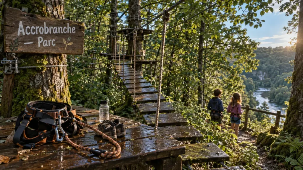 Parc Family Aventure : 17 parcours, un saut de 25 mètres et des formules dès 3 ans