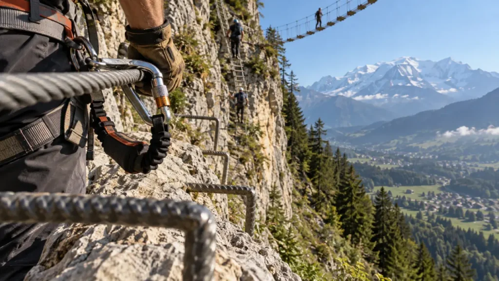Passy via ferrata : l’erreur de niveau à éviter sur Curalla AD+