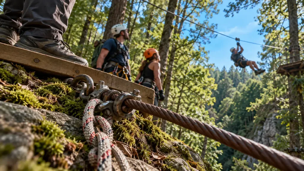 Jumping Forest : huit parcours, des sensations fortes et une journée à composer