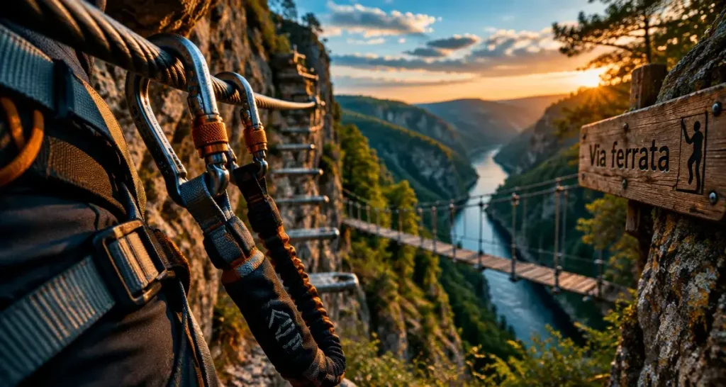 Via ferrata du Malzieu : choisissez entre initiation, parcours facile et passages difficiles